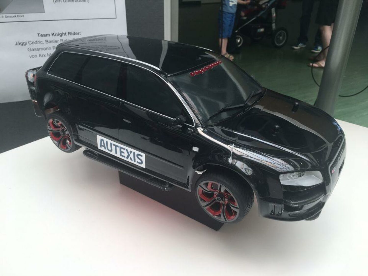 AUTEXIS investiert in die Zukunft - Sponsoring Wettbewerb FHNW "autonom Fahrende Fahrzeuge"